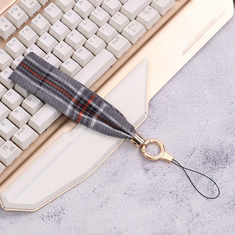 Cordón de tela para celular o multiusos JK gris