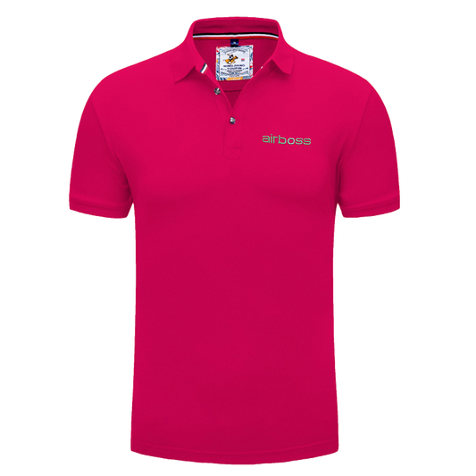 AirBoss Polo shirt rojo rosa