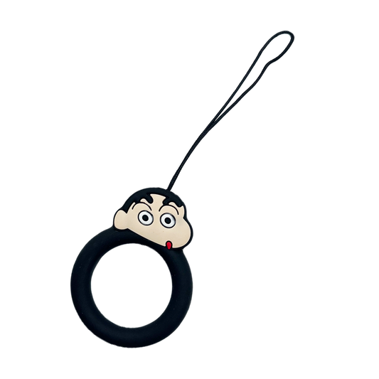 Cordón de anillo de silicona para celular o multiuso crayon shin-chan