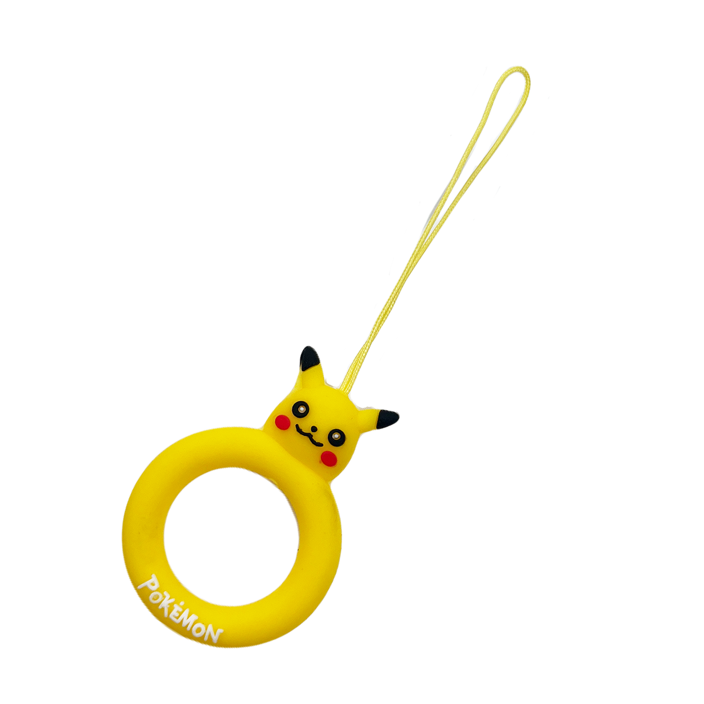 Cordón de anillo de silicona para celular o multiuso pokemon